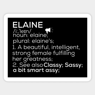 Elaine Name Elaine Definition Elaine Female Name Elaine Meaning Sticker